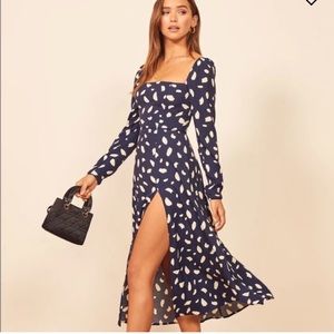 Reformation Sigmund Dress Splater